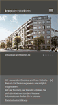 Mobile Screenshot of kwp-architekten.de